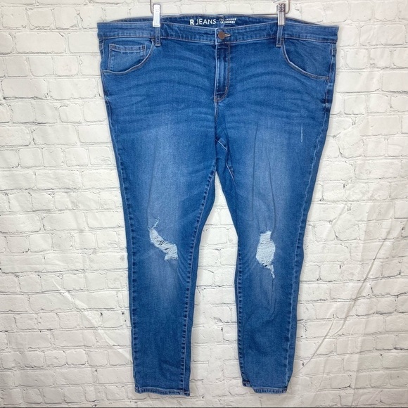R Jeans The Insider distressed skinny jeans petite - Picture 1 of 4
